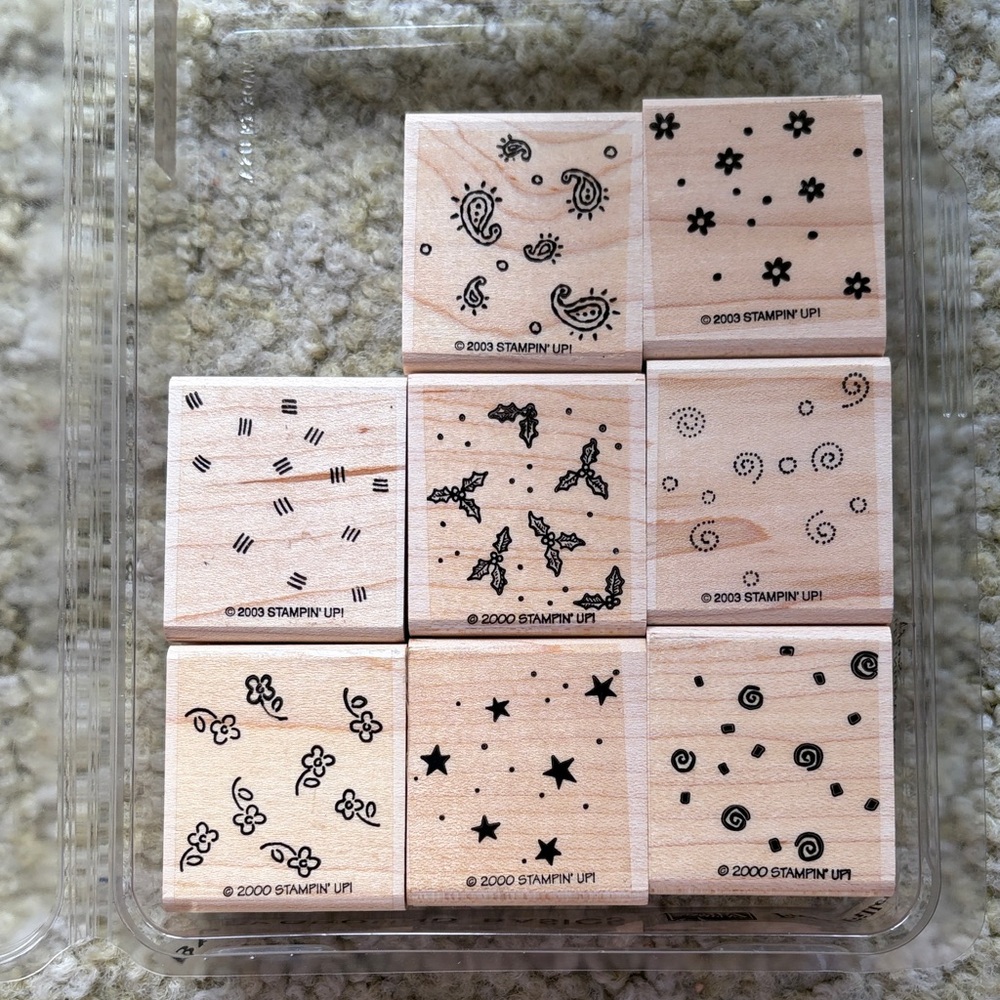Stampin' Up! Fresh fillers Rubber Stamp Set